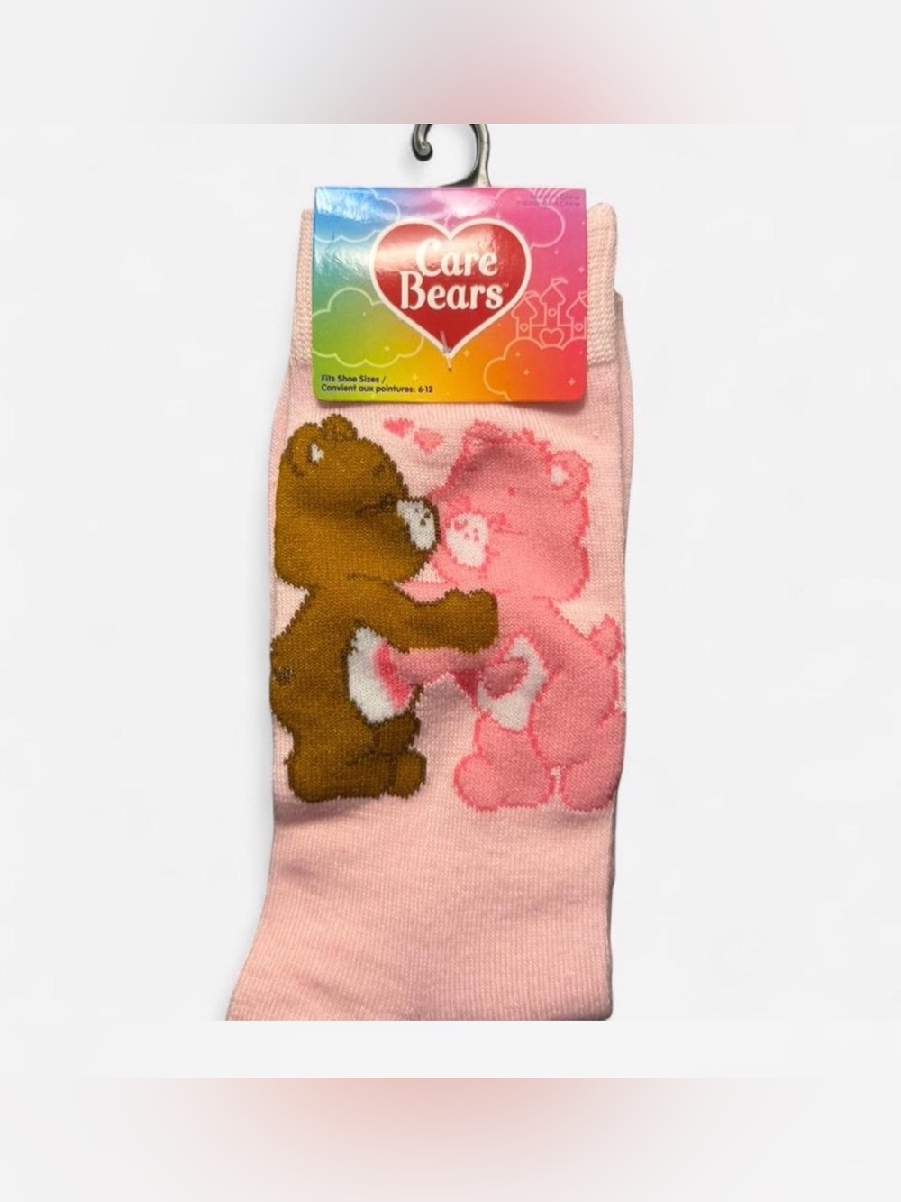 NWT Pink Care Bears socks